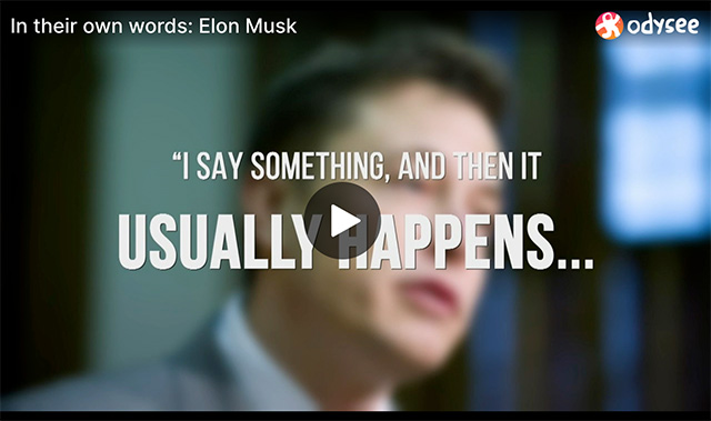In their own words: Elon Musk