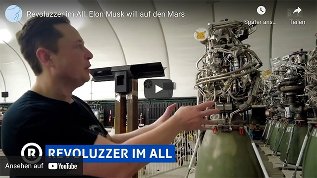 Revoluzzer im All: Elon Musk will auf den Mars