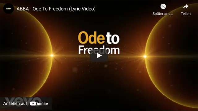 ABBA – Ode To Freedom (Lyric Video)