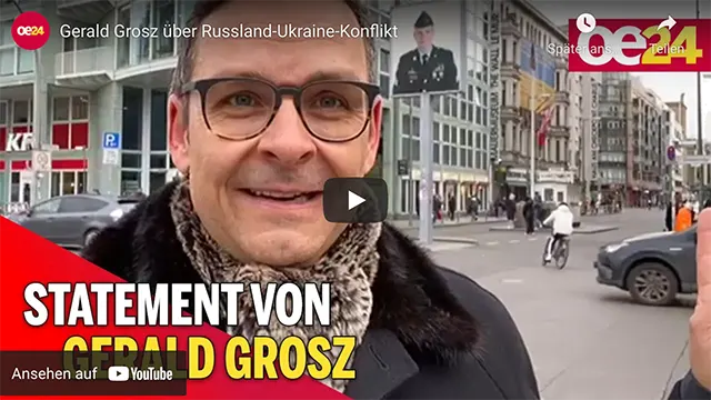 Gerald Grosz über Russland-Ukraine-Konflikt