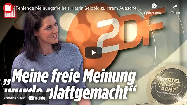 Fehlende Meinungsfreiheit: Katrin Seibold zu ihrem Ausscheiden beim ZDF