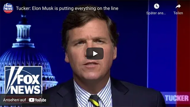 Tucker: Elon Musk is putting everything on the line