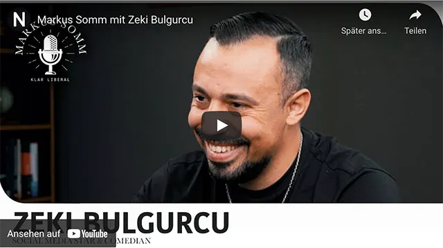 Markus Somm mit Zeki Bulgurcu
