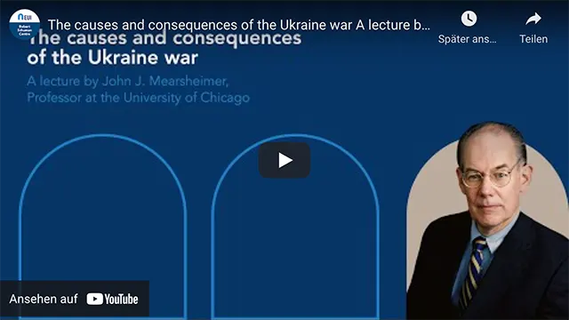 The causes and consequences of the Ukraine war