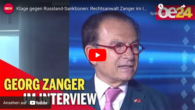 Klage gegen Russland-Sanktionen: Rechtsanwalt Zanger im Interview