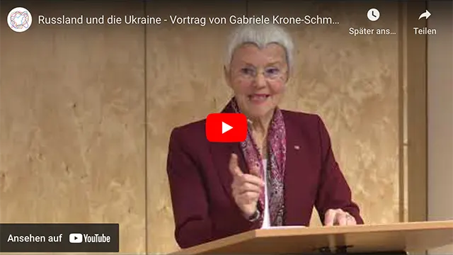 Russland und die Ukraine – Vortrag von Gabriele Krone-Schmalz